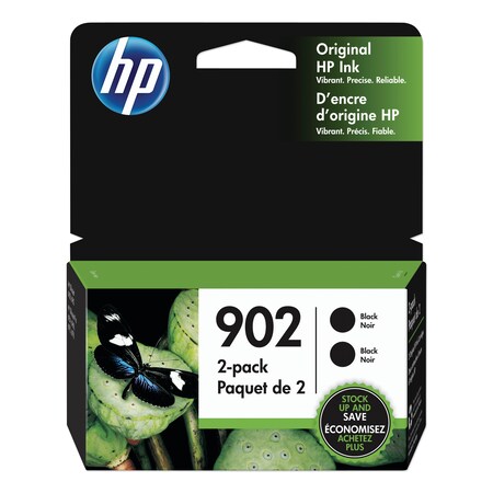 Hp HP 902, (3YN96AN) Black Original Ink Cartridge, PK2 3YN96AN#140